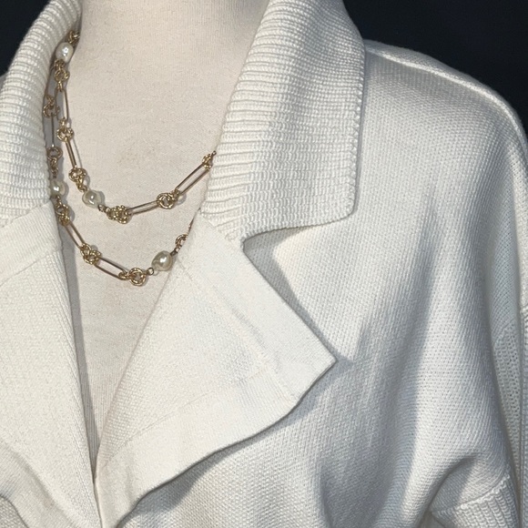 DG Simpli Zen cotton “go to cardigan”-big notch collar/hoodie-style pockets-NWT - Picture 3 of 11